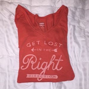 Medium Orange Short Sleeve Tee